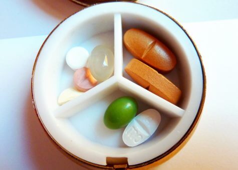 Pills, vitamins, supplements