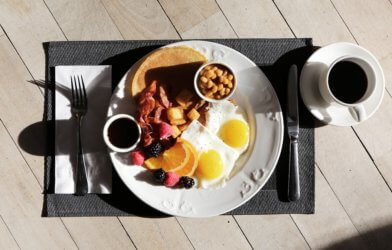 Breakfast plate