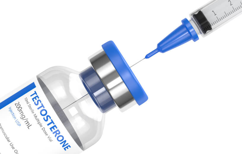 Testosterone injection