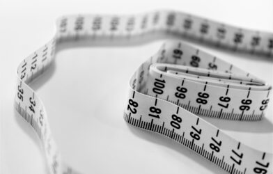 Measuring tape for dieting