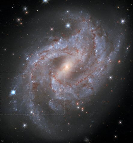 Hubble Telescope captures supernova