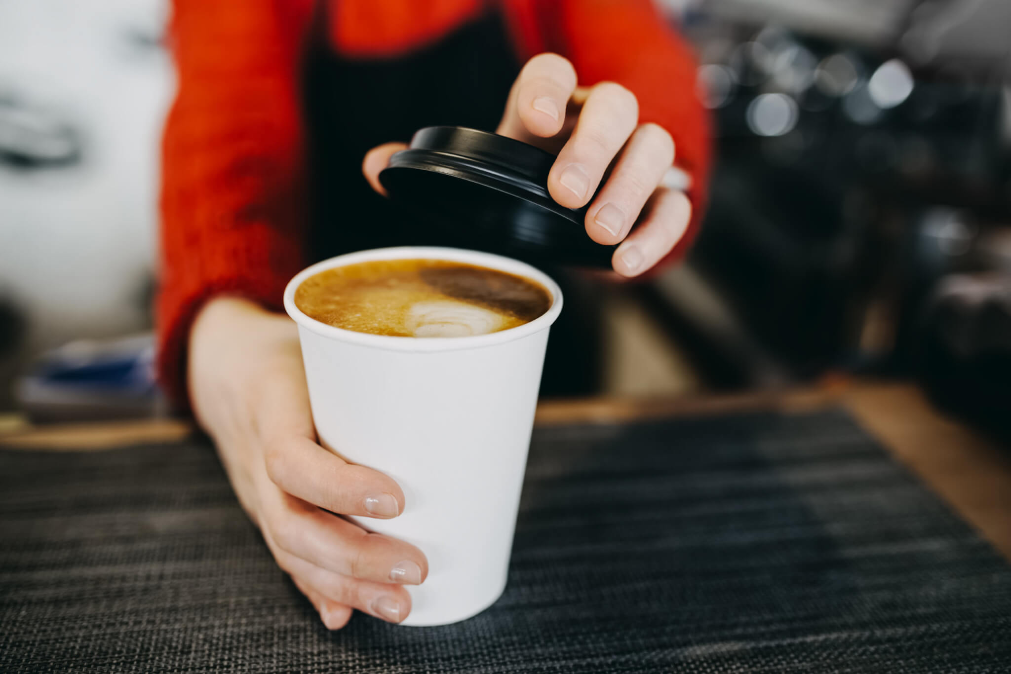 Drinking coffee or tea from paper cups may be 'seriously' bad for your
