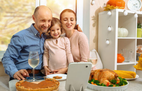 Virtual Thanksgiving dinner