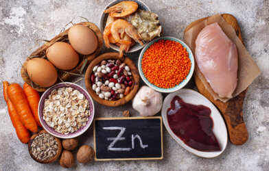 Foods with high levels of Zinc