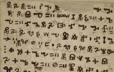 ancient script