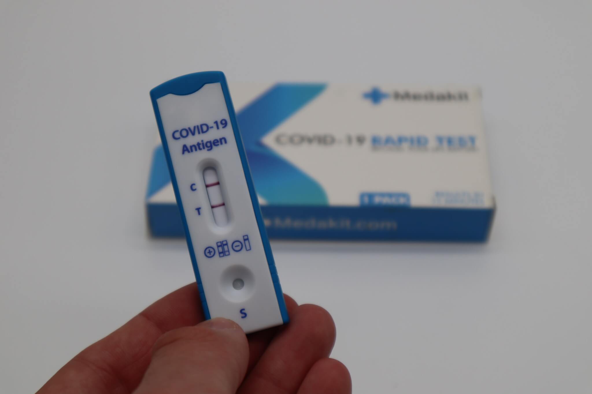 Rapid COVID antigen tests show a 'very low' rate of false positive results
